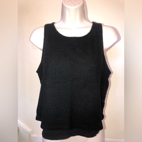 Black tank top from Aeropostale in a size large - Picture 2 of 13